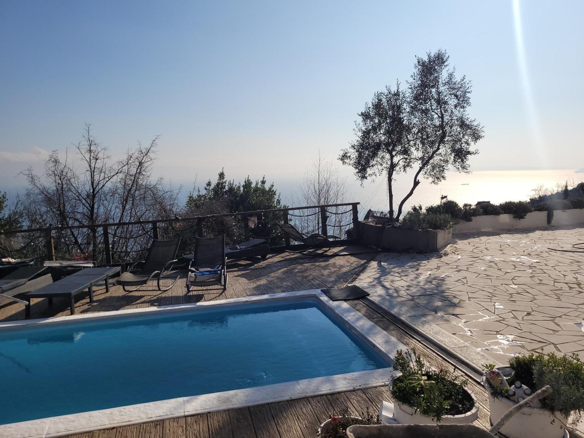 Apartments Chiara Mit Meerblick Und Pool Und Jacuzzi Lovran Extérieur photo